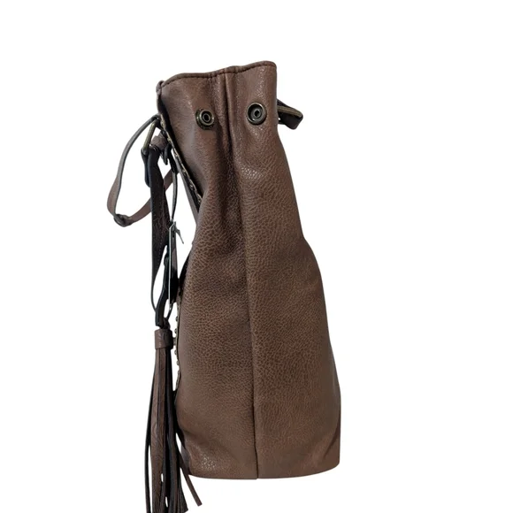 Darcy Marks London Tote Bag Purse Brown Handbag - Picture 7 of 13